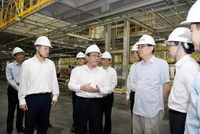 上海市委書記調研上汽大眾MEB工廠,這里將投產大眾、奧迪等多個品牌
